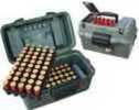 Holds 100 Rounds Of 12 Or 20 Gauge shells. A Must For Hunters And reloaders, MTM's Sf100D Offers Rugged, Portable Storage For Shotshells. Includes:(2) 50 Round Dual Gauge Shotshell trays. Large Comfor...